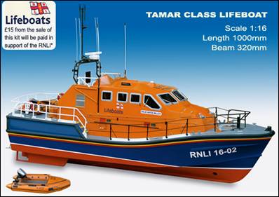 Tamar Lifeboat, Model Slipway kit